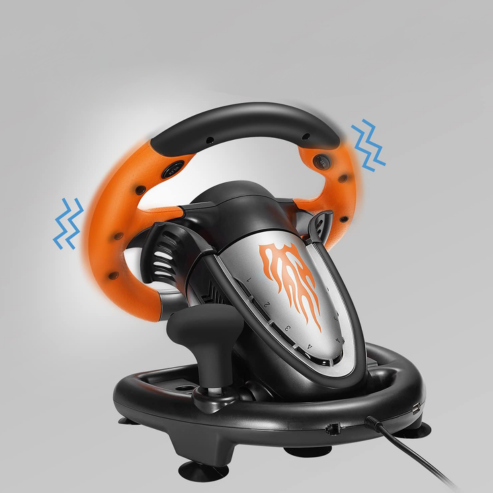 PXN V3II – Volant de course avec pédales, contrôleur de jeu à vibrations pour Xbox One, PC, PS3, PS4, Nintendo Switch