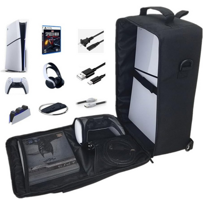 Nouveau sac de transport portable pour PS5, mallette de voyage multifonction, sac à main, bandoulière et sac à dos pour console PlayStation 5 et accessoires