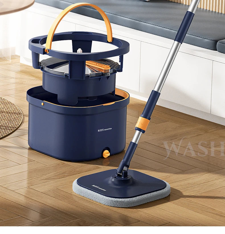 Automatic Lazy Mop, Hand Wash-Free, Home Mop, Flat Pier, New