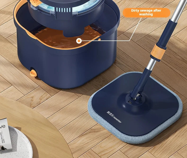 Automatic Lazy Mop, Hand Wash-Free, Home Mop, Flat Pier, New