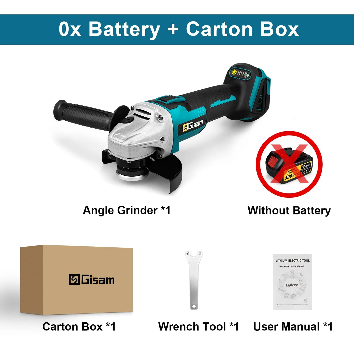 125mm Brushless Electric Angle Grinder Grinding Polishing Tool Cutting Machine Woodworking Power Tool for Makita 18V Battery Pin