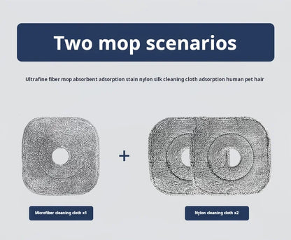 Automatic Lazy Mop, Hand Wash-Free, Home Mop, Flat Pier, New